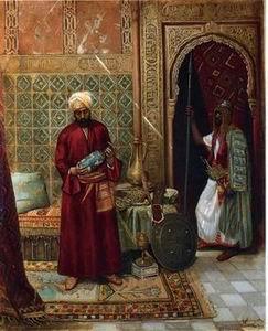 unknow artist Arab or Arabic people and life. Orientalism oil paintings  376 oil painting picture